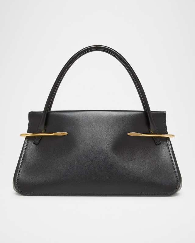 Pinch Medium Shoulder Bag in Smooth Leather
